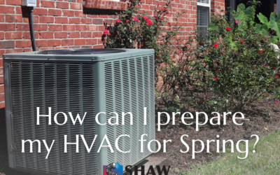 How can I prepare my HVAC for Spring?